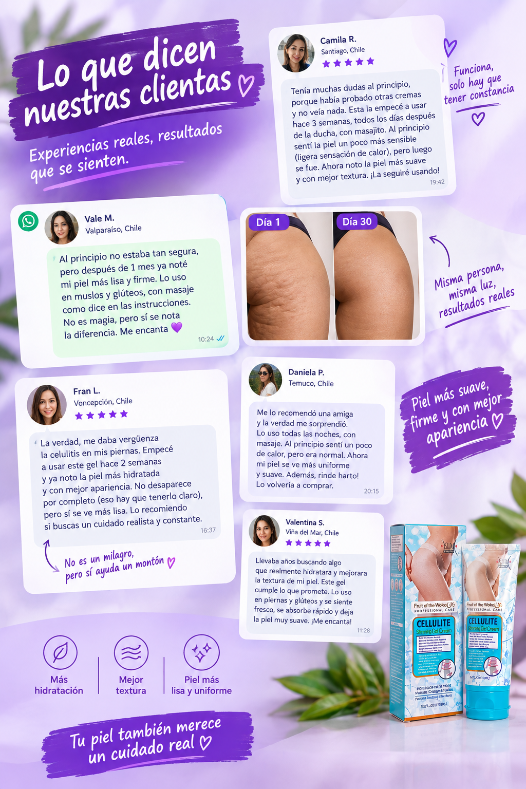 LA SOLUCIÓN A TUS PROBLEMAS! CREMA ANTI-CELULITIS!