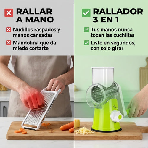 Rallador Y Cortador De Verduras — vista 2