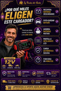 CARGADOR REPARADOR DE BATERIAS PARA AUTO